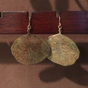 Gold Hanging Earrings